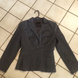 The Limited Gray pinstripe blazer. Size 2